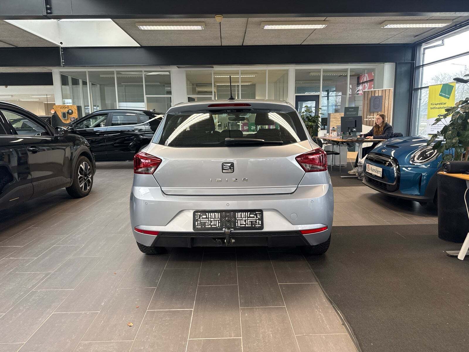 Sølv Seat Ibiza fra 2021