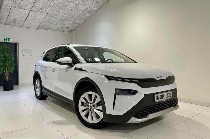 Hvid Skoda Elroq fra 2025