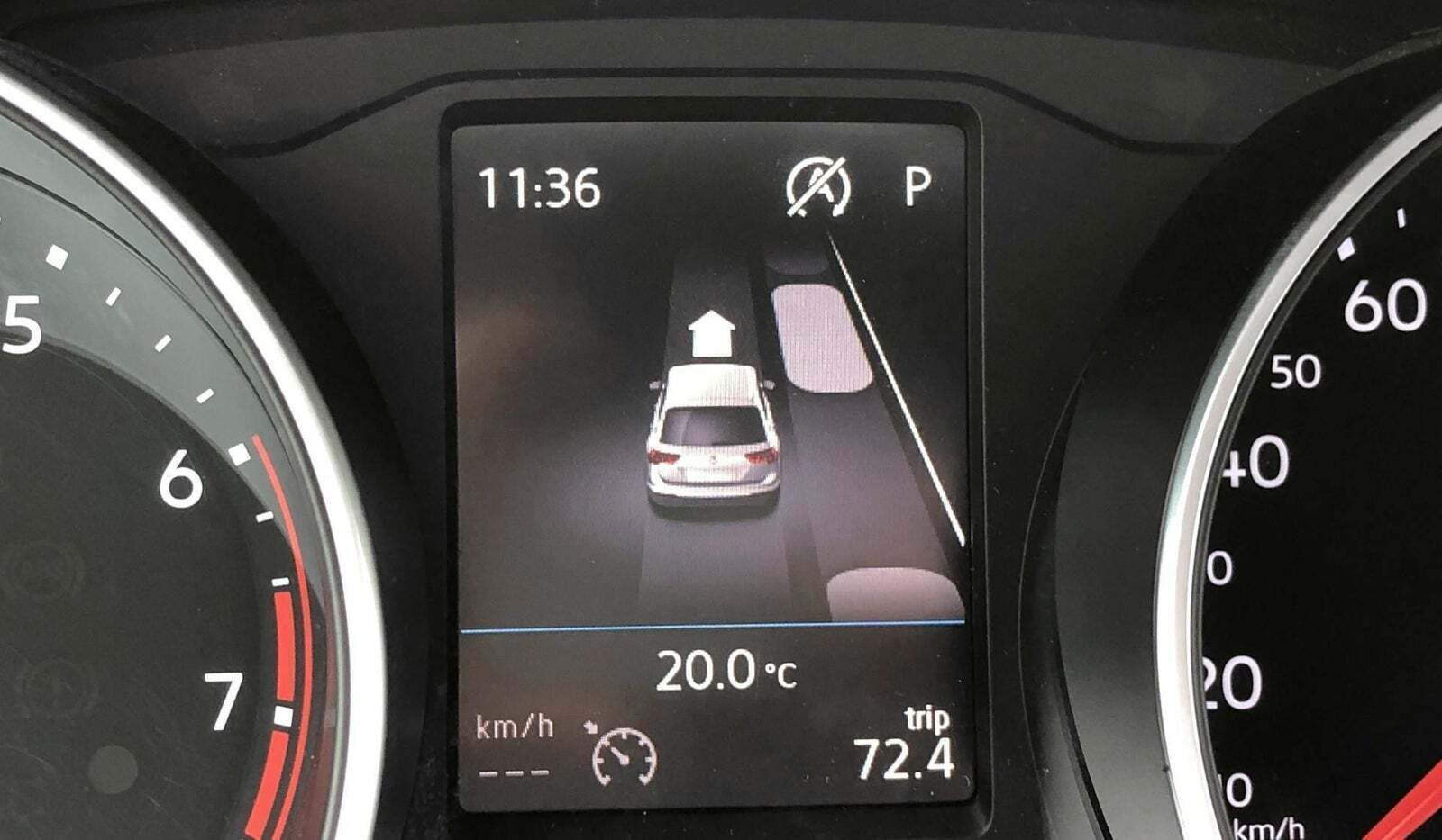 Grå VW Tiguan fra 2019