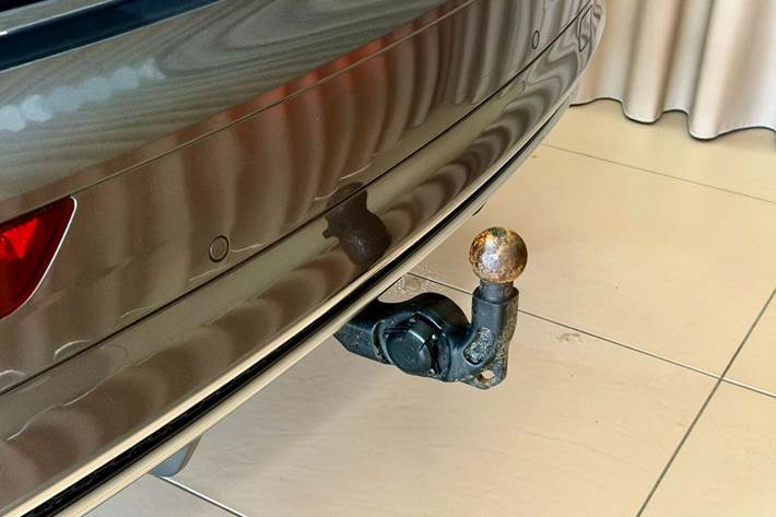 Grå Audi SQ5 fra 2018