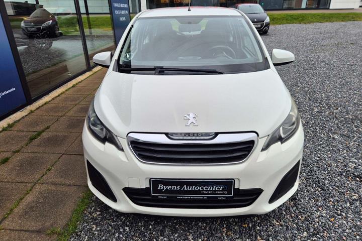 Hvid Peugeot 108 fra 2015