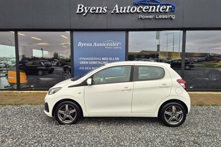 Hvid Peugeot 108 fra 2015