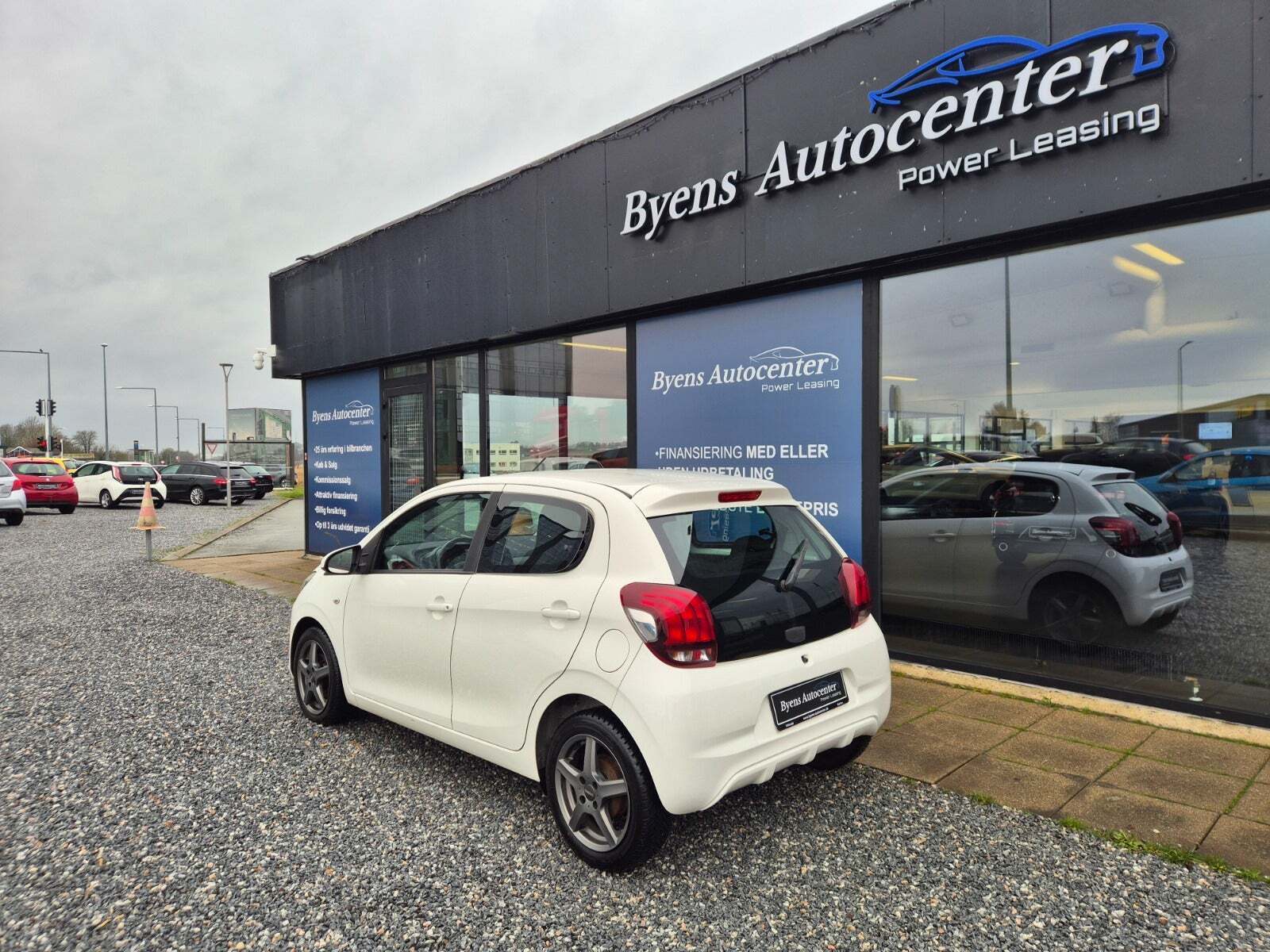Hvid Peugeot 108 fra 2015