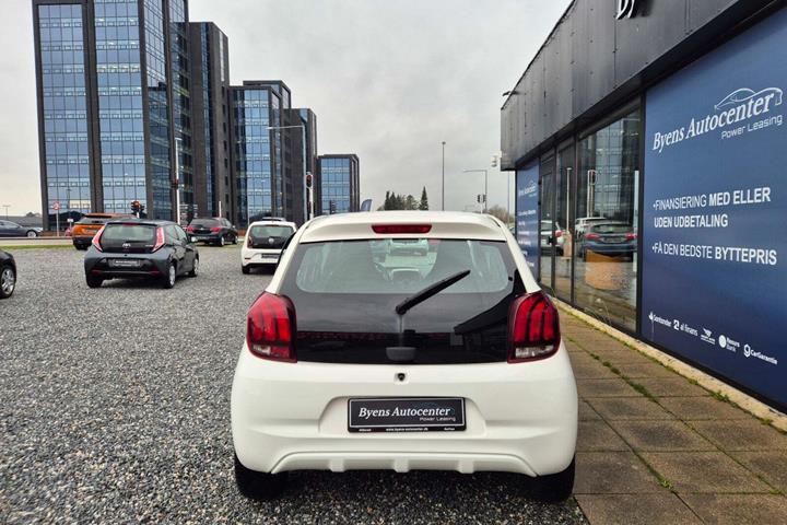 Hvid Peugeot 108 fra 2015