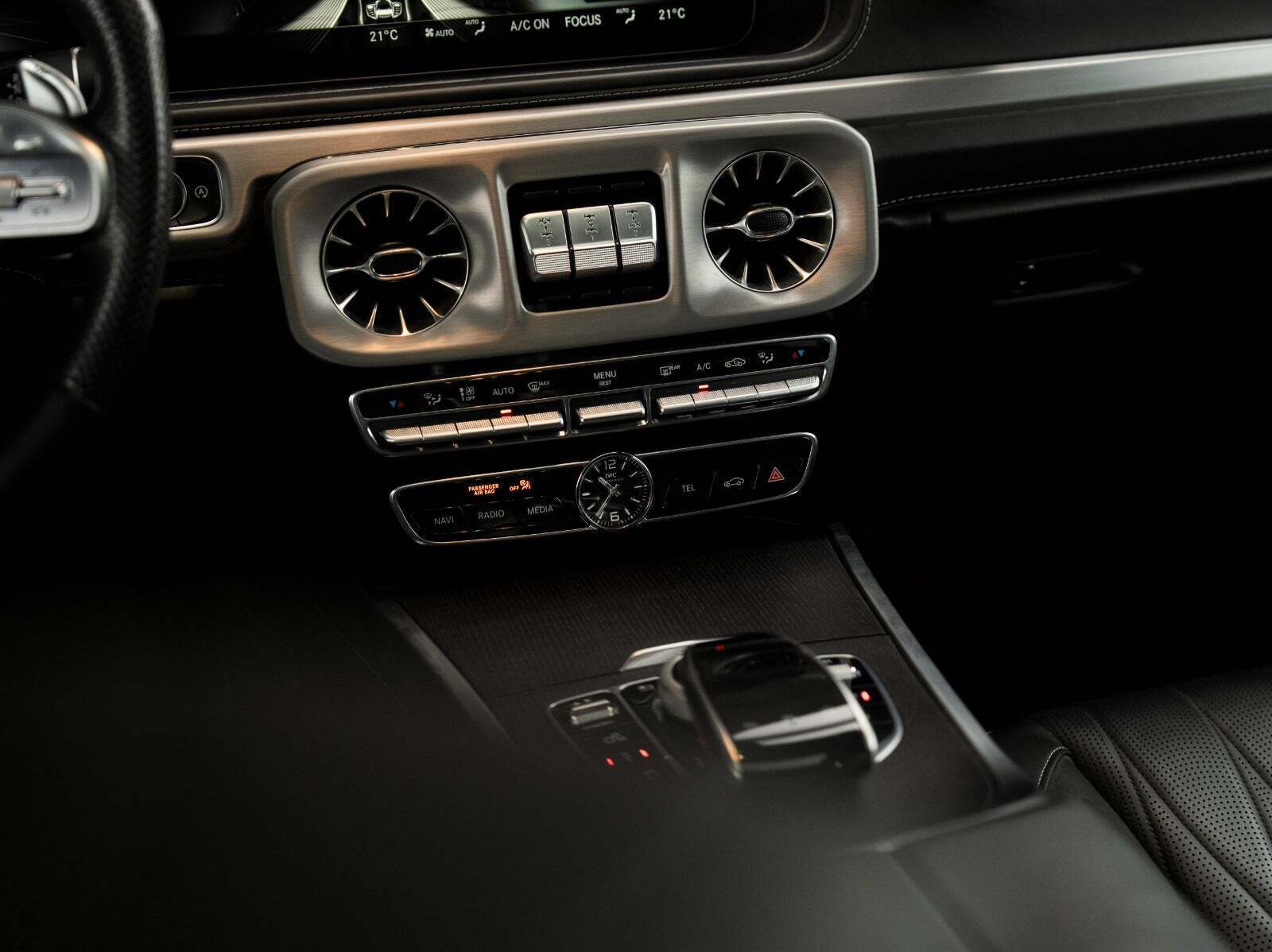 Grøn Mercedes G63 fra 2019