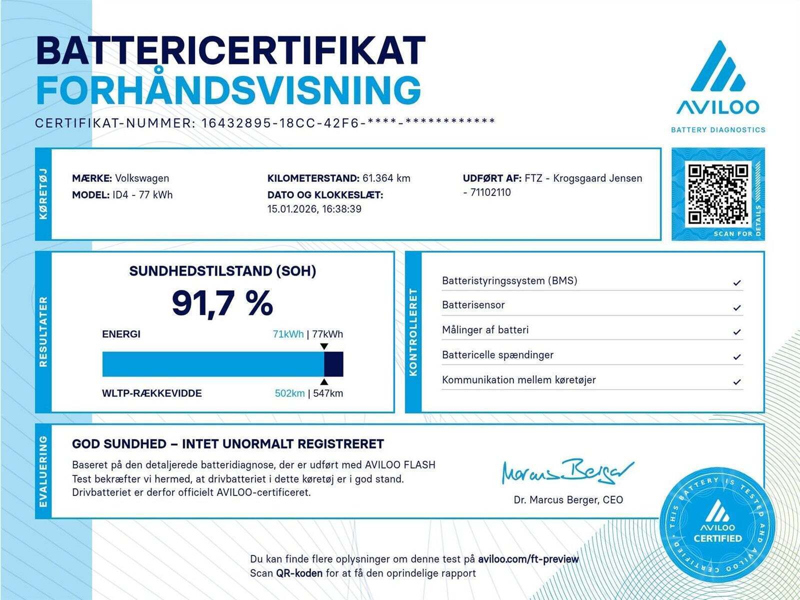 VW ID.4 77 1ST Pro Performance Max