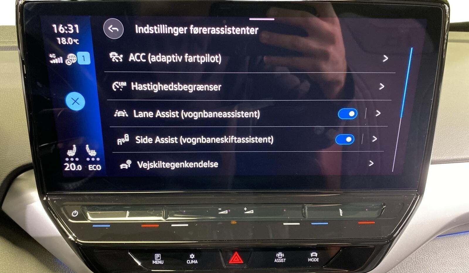 Hvid VW ID.4 fra 2021