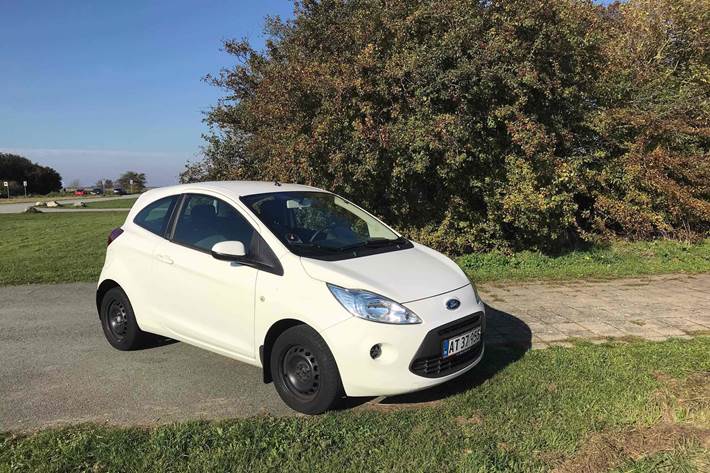 Hvid Ford Ka fra 2015