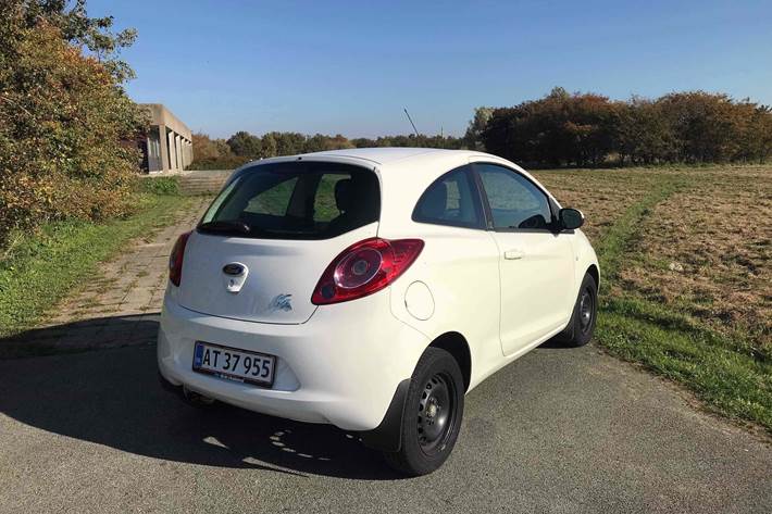 Hvid Ford Ka fra 2015