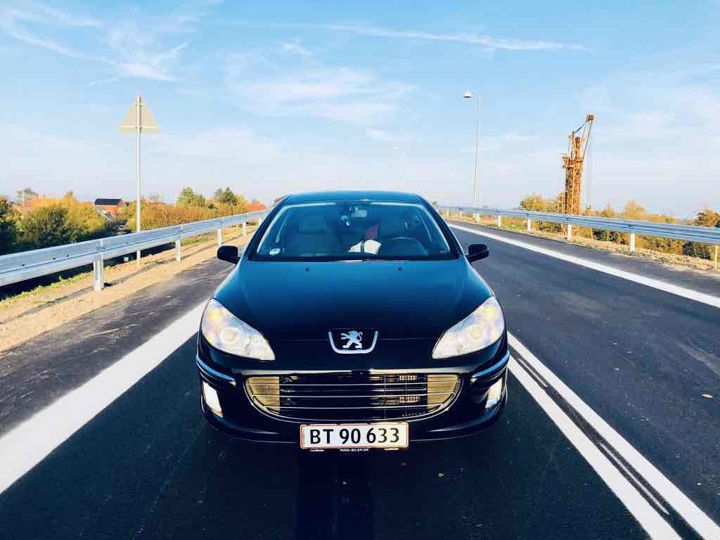 Sort Peugeot 407 fra 2008