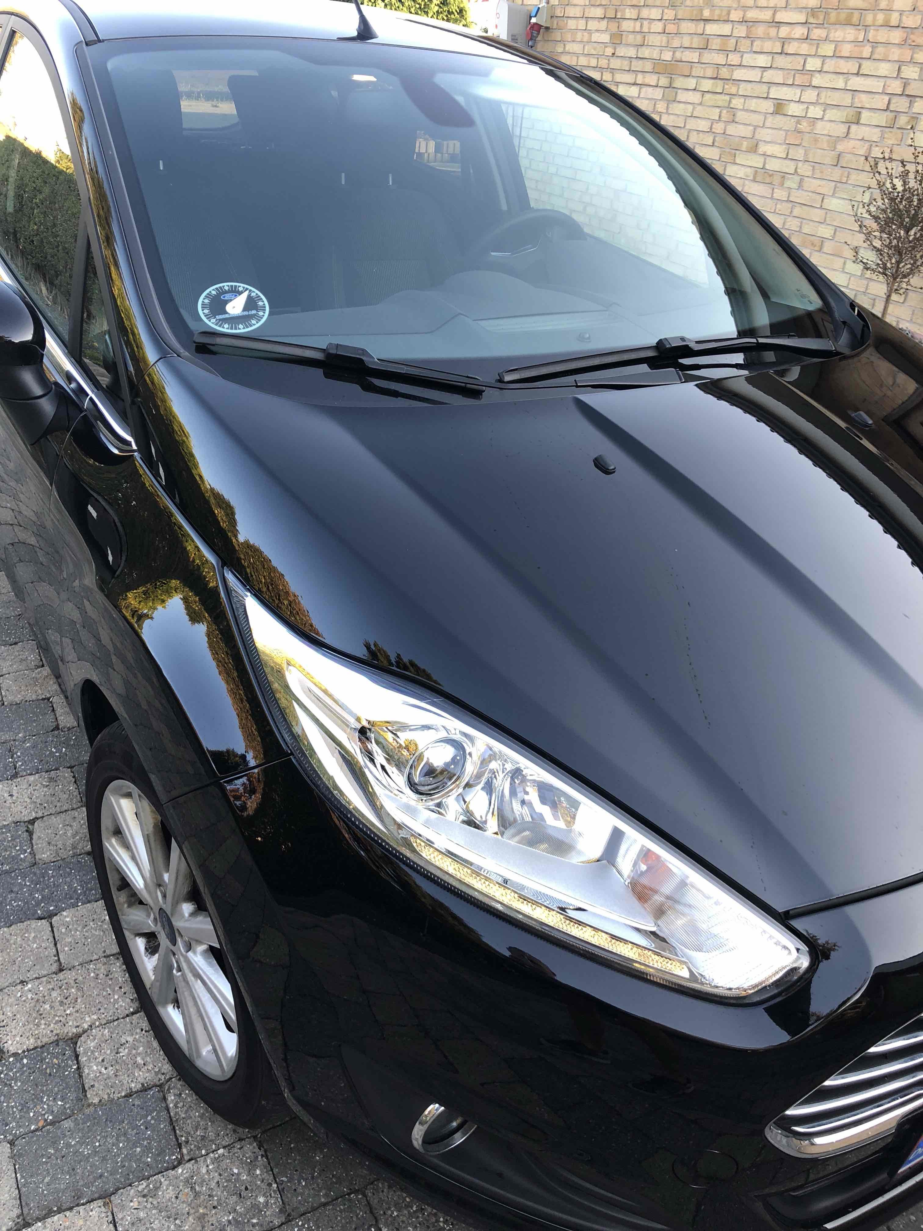 Sort Ford Fiesta fra 2016