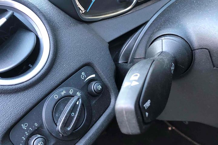 Sort Ford Fiesta fra 2016