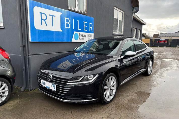 Hvid VW Arteon fra 2018