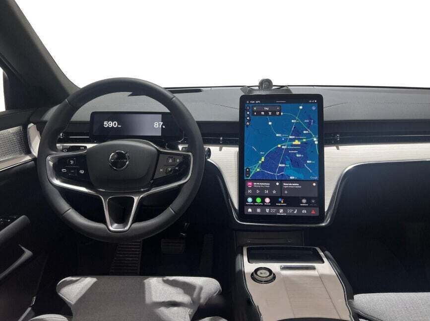 Grå Volvo EX90 fra 2025