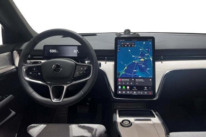 Grå Volvo EX90 fra 2025