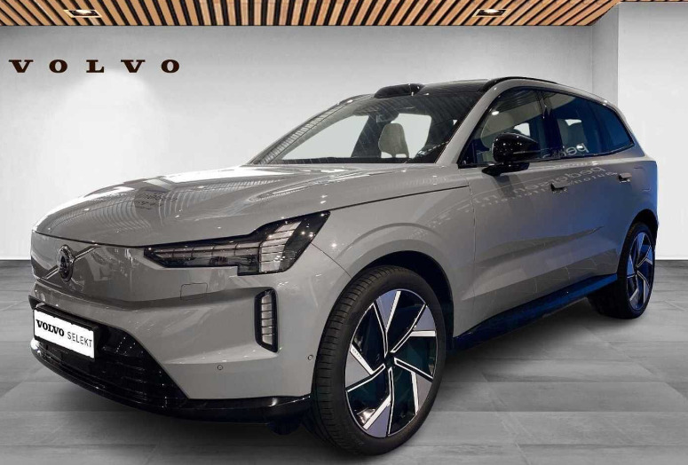 Grå Volvo EX90 fra 2025