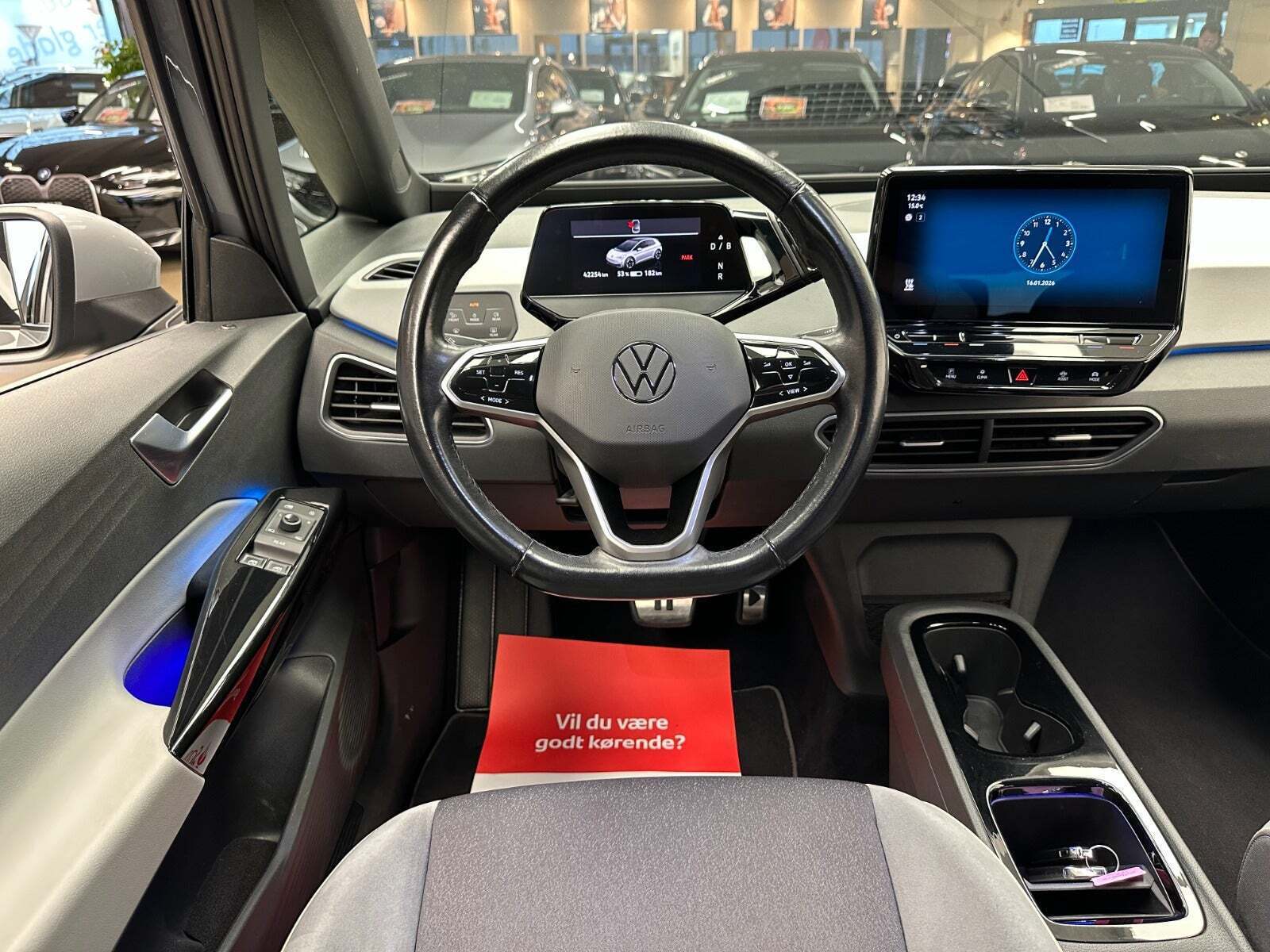 Grå VW ID.3 fra 2022