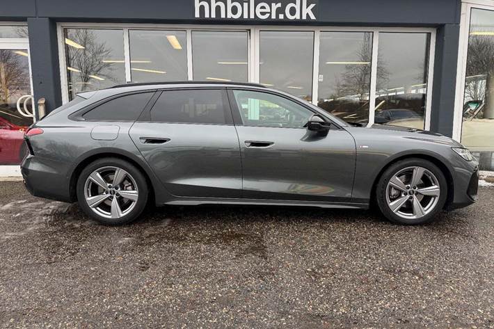 Grå Audi A6 fra 2026