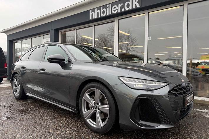 Grå Audi A6 fra 2026