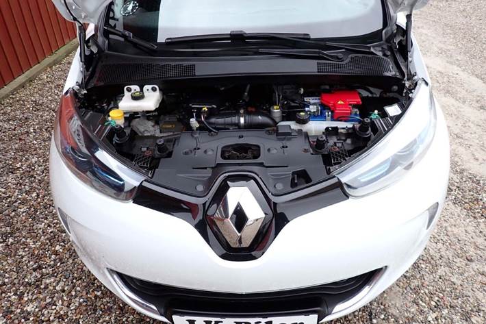 Hvid Renault Zoe fra 2017
