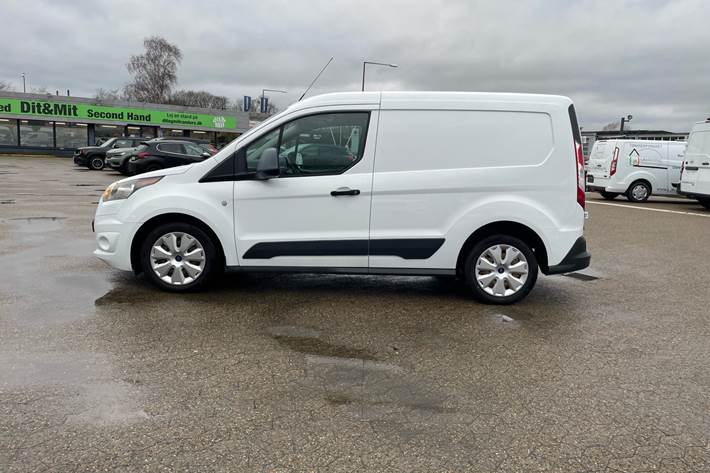Hvid Ford Transit Connect fra 2017