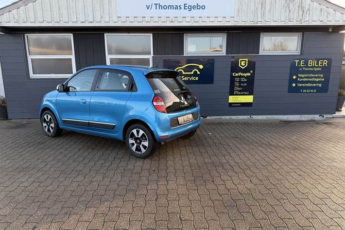 Blå Renault Twingo fra 2015