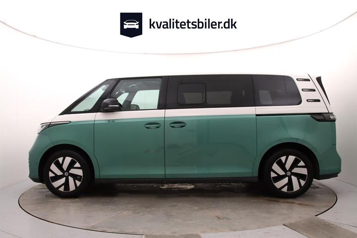 Grøn VW ID.Buzz fra 2025