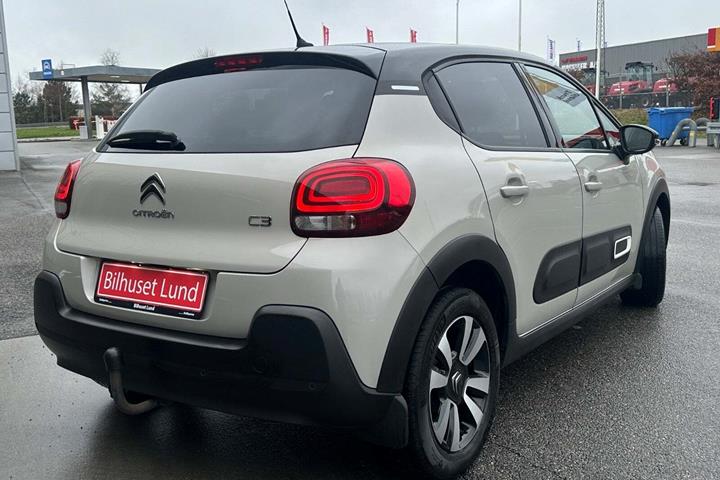 Beige Citroën C3 fra 2021