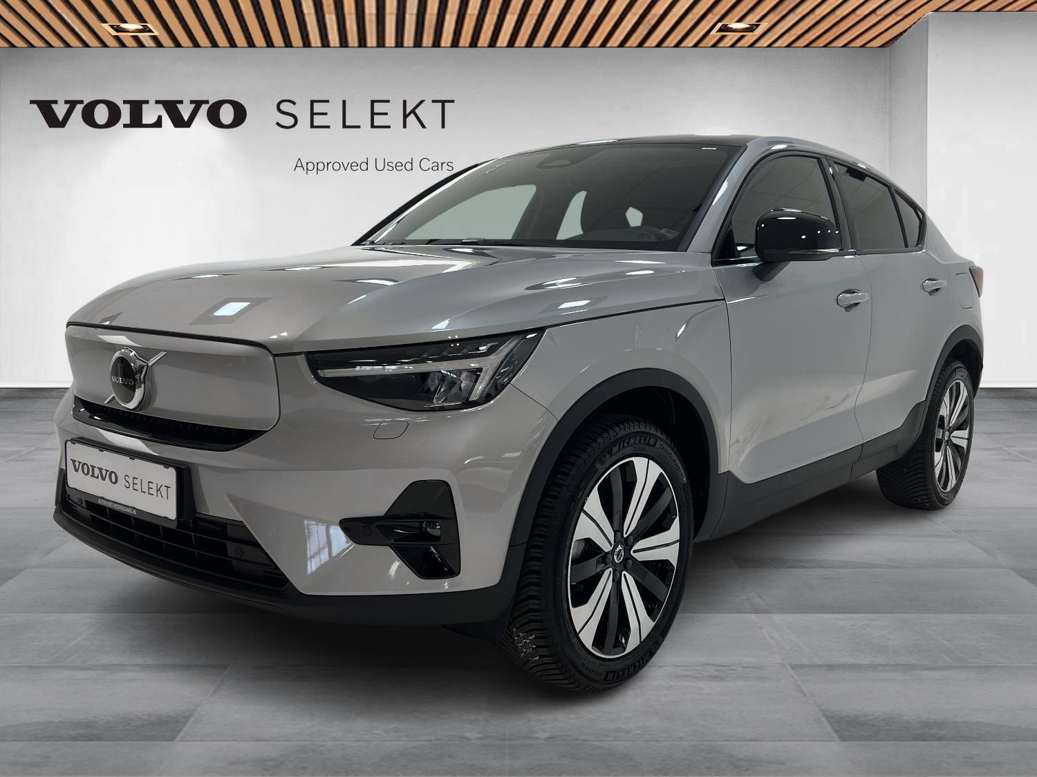 Sølv Volvo C40 fra 2023