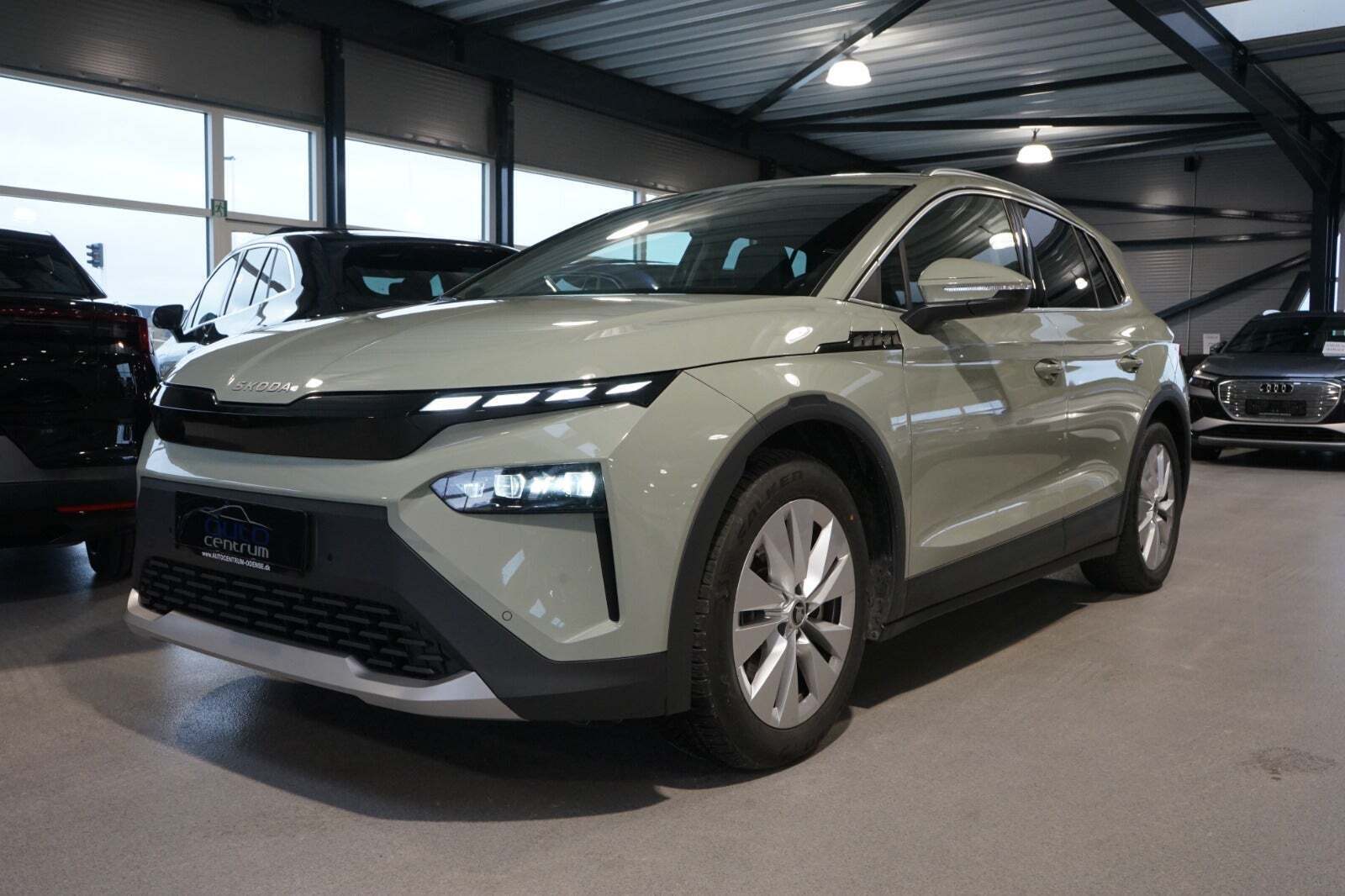 Grøn Skoda Elroq fra 2025