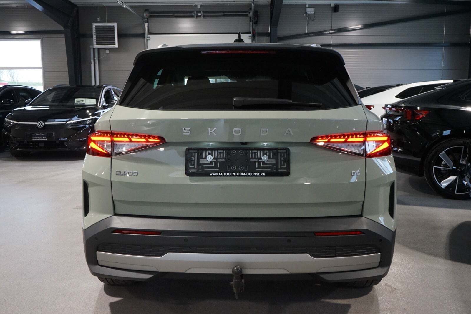 Grøn Skoda Elroq fra 2025