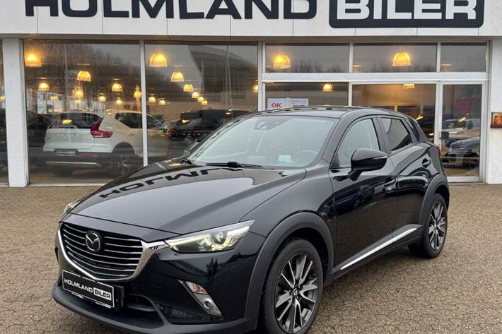 Sort Mazda CX-3 fra 2017 set udefra