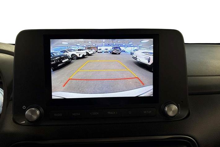 Hvid Hyundai Kona fra 2022