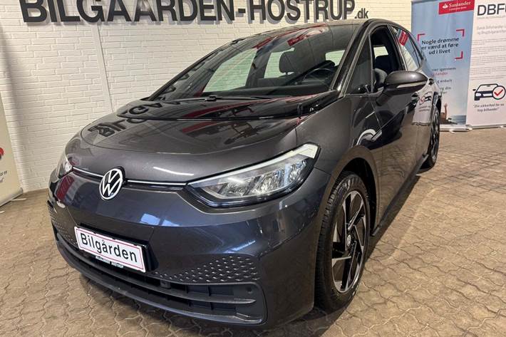 Sort VW ID.3 fra 2021 set udefra