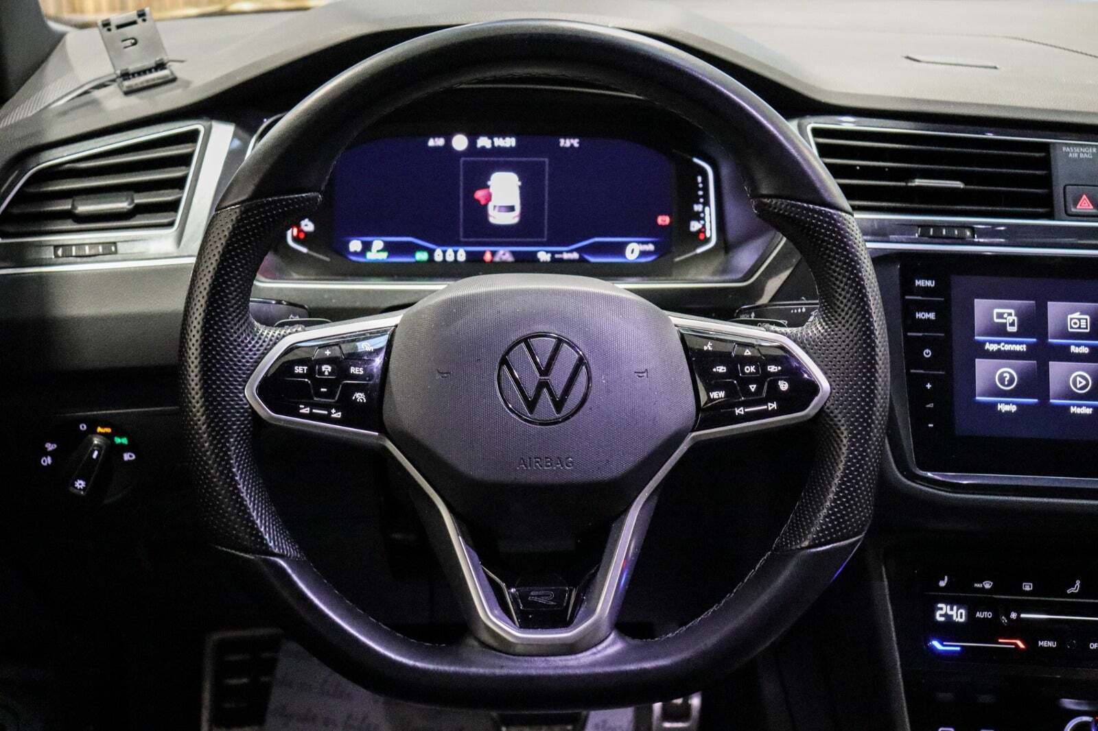 Sort VW Tiguan fra 2021