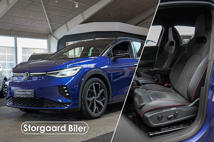 Blå VW ID.4 fra 2025