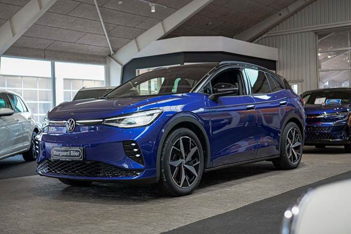 Blå VW ID.4 fra 2025
