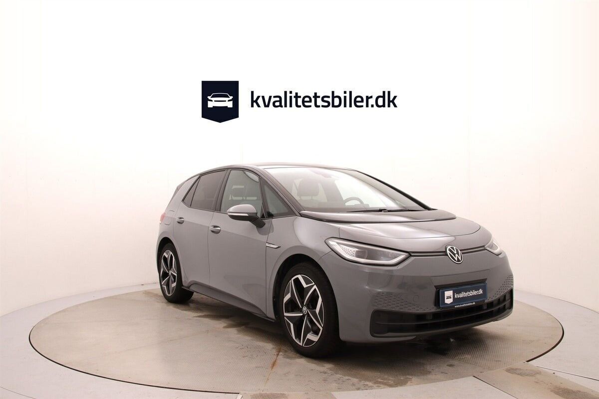 Grå VW ID.3 fra 2022