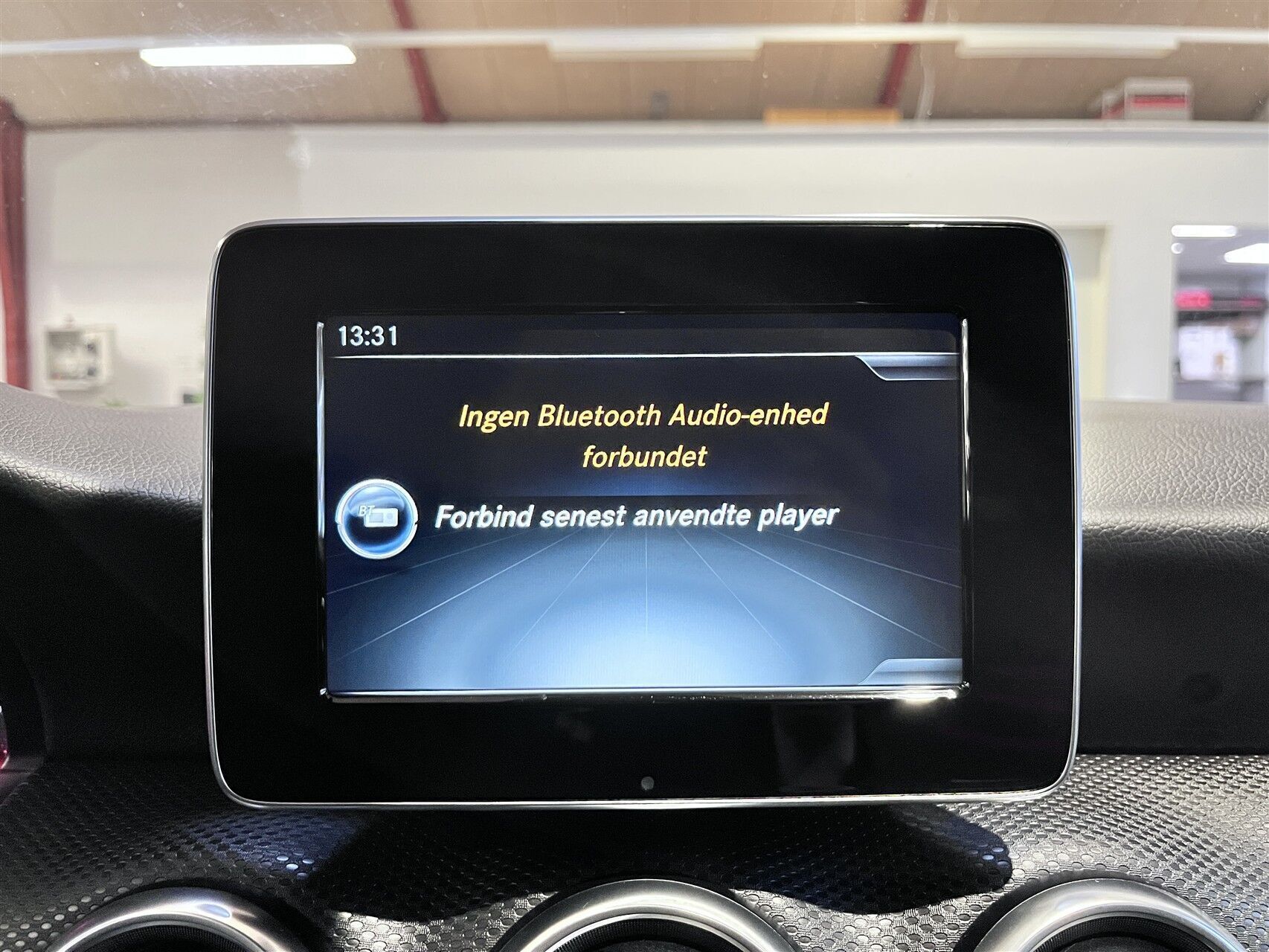 Sort Mercedes A180 d fra 2016