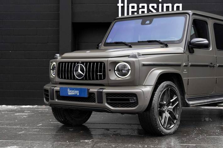 Grøn Mercedes G63 fra 2021