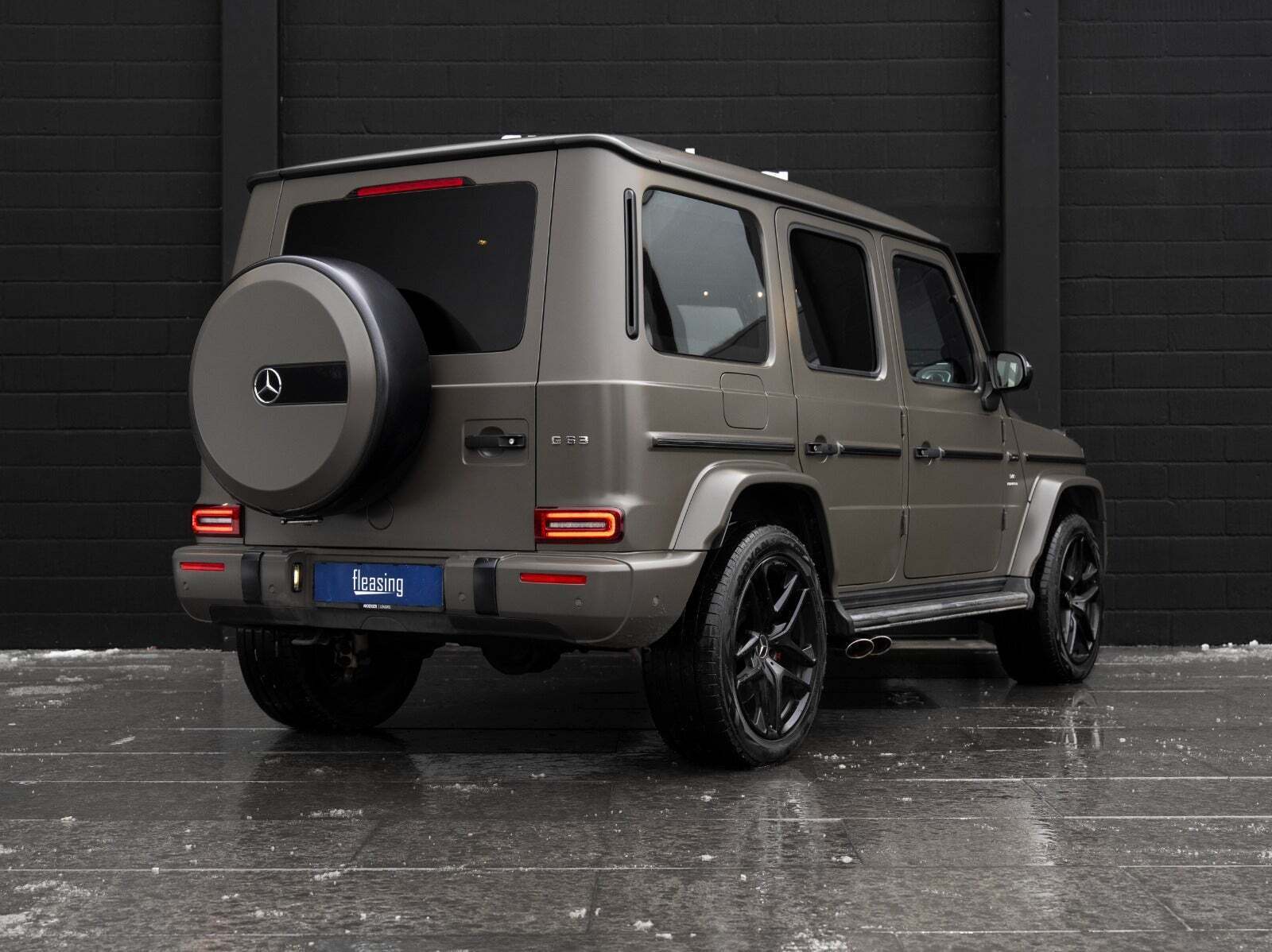 Grøn Mercedes G63 fra 2021