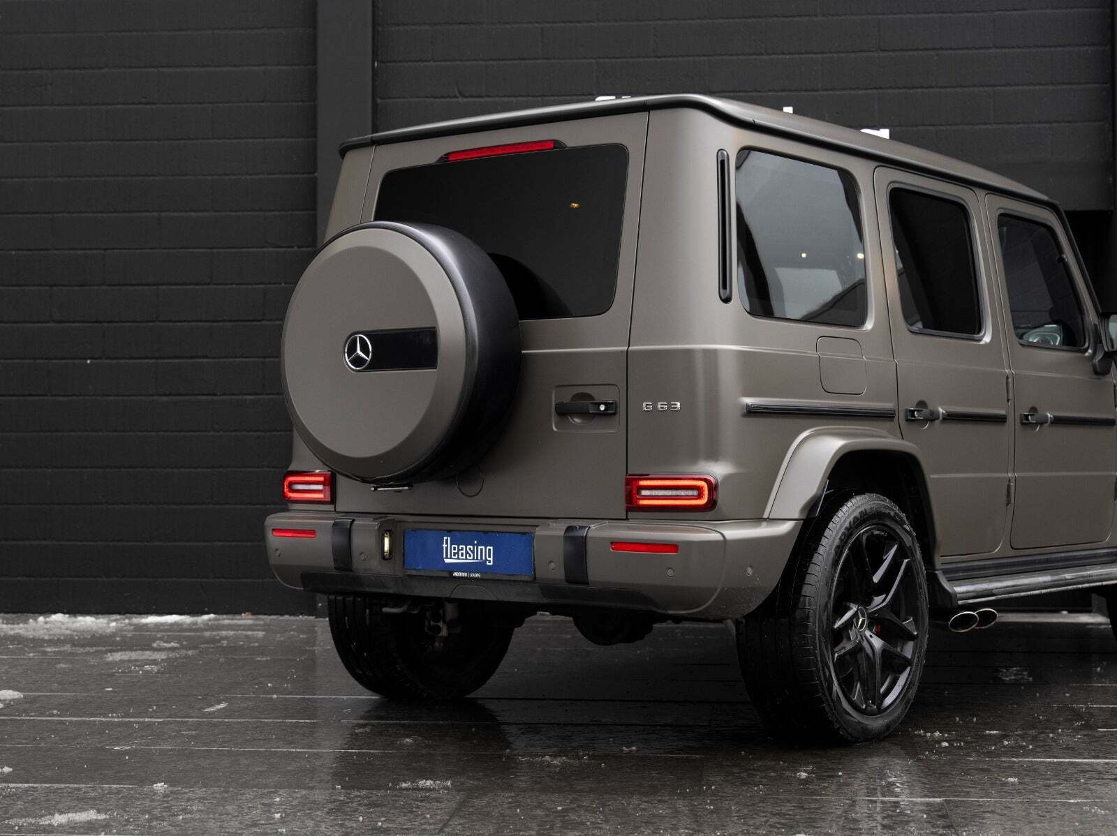 Grøn Mercedes G63 fra 2021