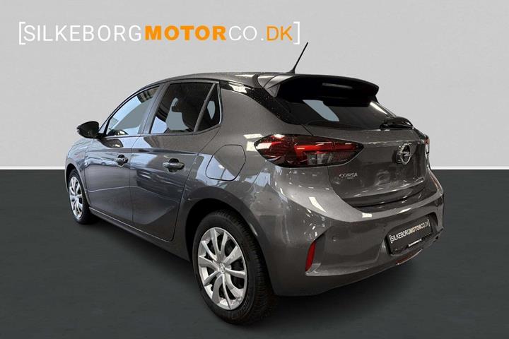 Grå Opel Corsa fra 2020