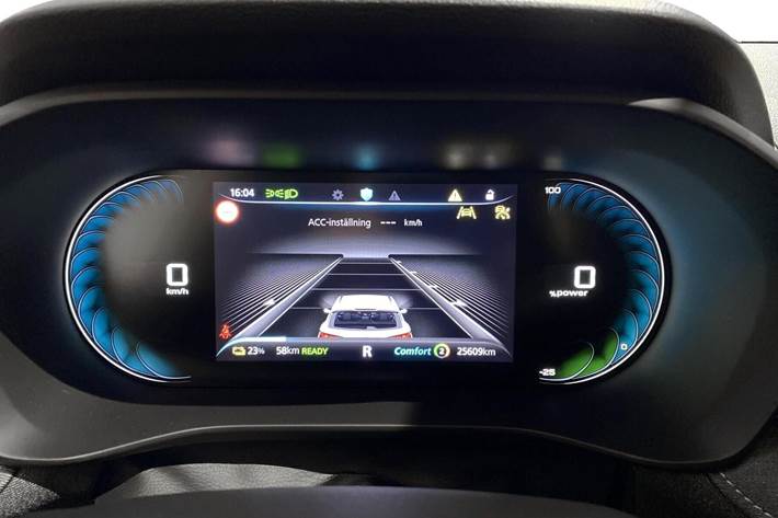 Grå MG MG5 Electric fra 2022