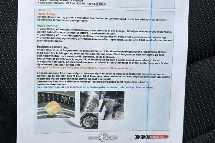 Grå Ford Mondeo fra 2011