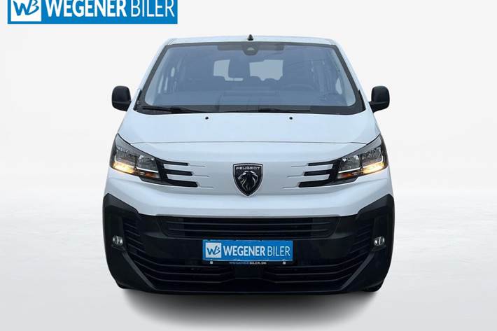 Hvid Peugeot e-Traveller fra 2024