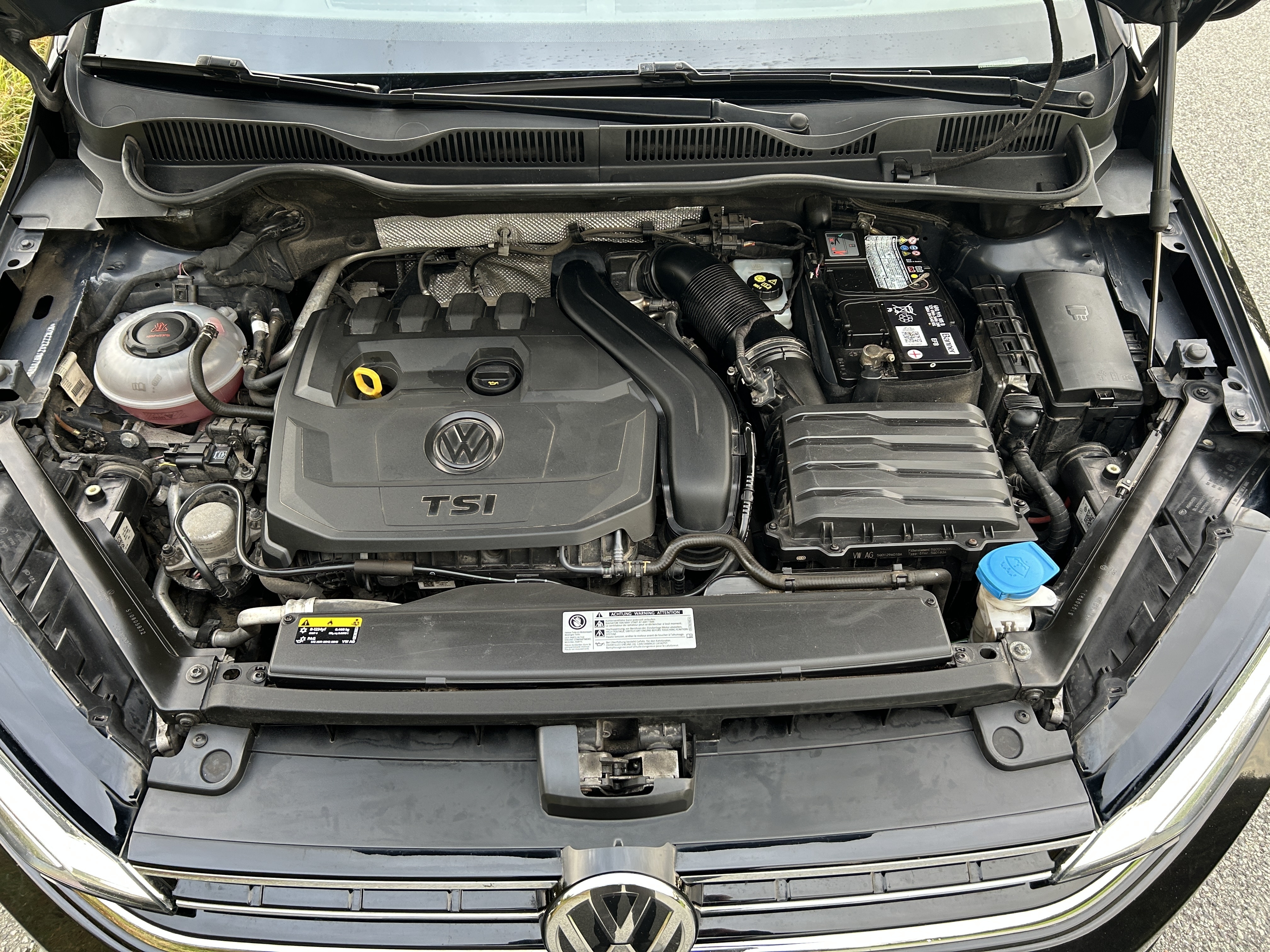 Sort VW Golf Sportsvan fra 2018