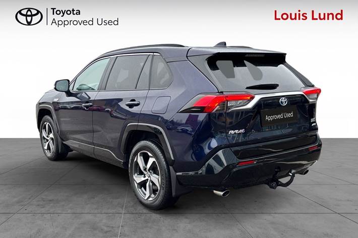 Blå Toyota RAV4 Plug-in fra 2022