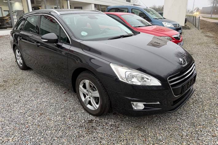 Sort Peugeot 508 fra 2012