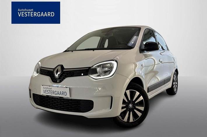 Hvid Renault Twingo fra 2022 set udefra